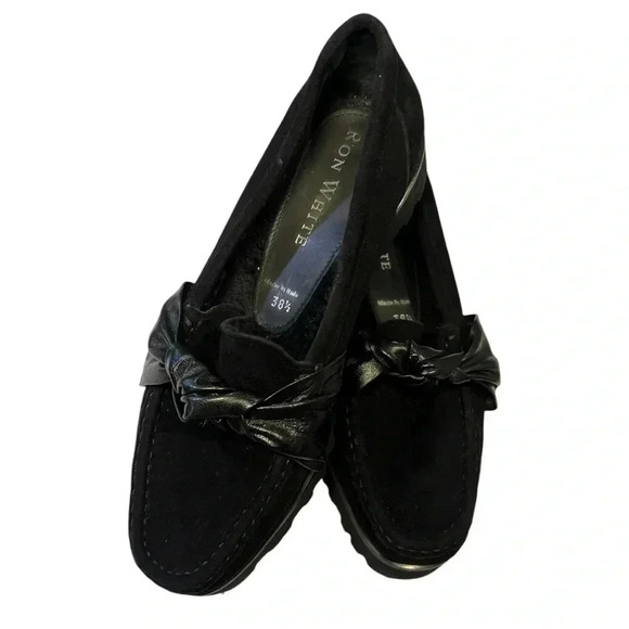 Ron White Rita Knot Platform Loafer Weatherproof
Cashmere Suede Shoes size 38.5 - Picture 2 of 14